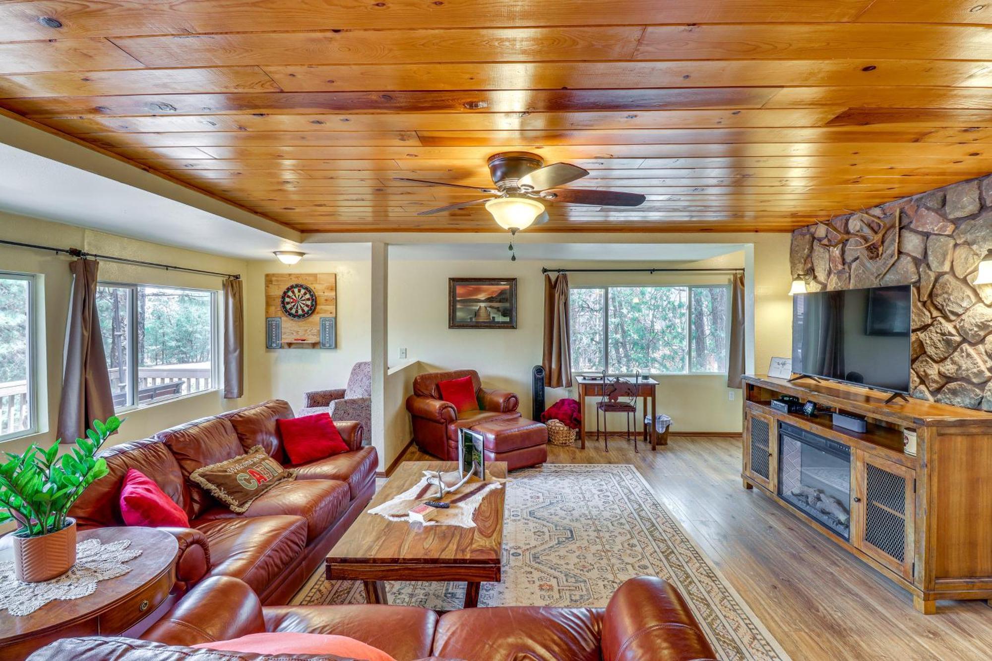 Show Low Cabin With Bbq And Fire Pit Pets Welcome! Extérieur photo