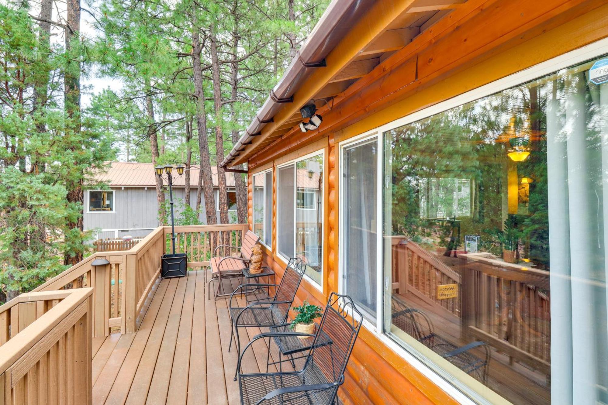 Show Low Cabin With Bbq And Fire Pit Pets Welcome! Extérieur photo
