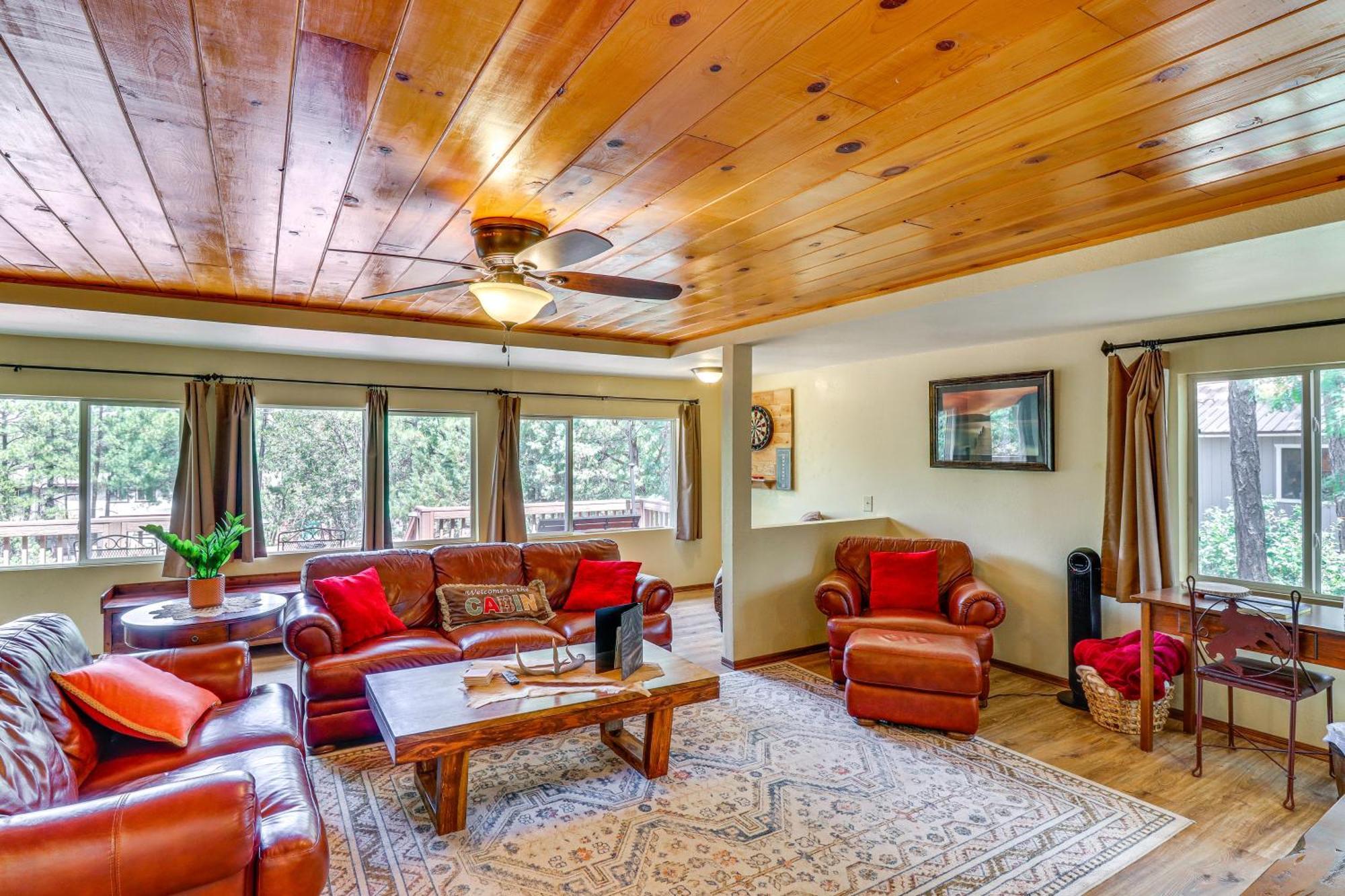 Show Low Cabin With Bbq And Fire Pit Pets Welcome! Extérieur photo